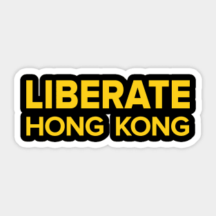 Liberate Hong Kong -- 2019 Hong Kong Protest Sticker